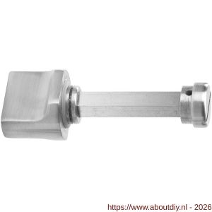 GPF Bouwbeslag RVS GPF1110.09 toiletstift 8 mm voor schild grote knop RVS geborsteld - A21000276 - afbeelding 1