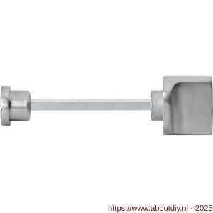 GPF Bouwbeslag RVS 1111.09 toiletstift 5 mm voor schild grote knop RVS geborsteld - A21000278 - afbeelding 1