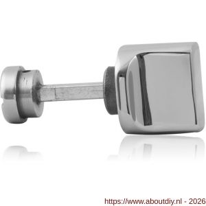 GPF Bouwbeslag RVS GPF1111.49 toiletstift 5 mm voor schild grote knop RVS gepolijst - A21000279 - afbeelding 1