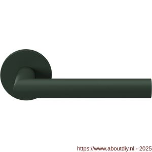 GPF Bouwbeslag Urban Jungle 115VRU4R L-haaks model 19 mm deurkruk gatdeel op rozet 53x6 mm rechtswijzend Moss - A21008808 - afbeelding 1