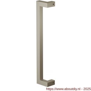 GPF Bouwbeslag Anastasius 9701.A4 deurgreep GPF13 verkropt 22x22x300/278 mm Champagne blend met enkel- en dubbelzijdige bevestiging - A21012343 - afbeelding 1