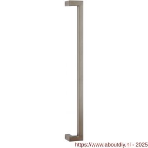GPF Bouwbeslag Anastasius 9701.A3 deurgreep GPF13 verkropt 22x22x600/578 mm Mocca blend met enkel- en dubbelzijdige bevestiging - A21011561 - afbeelding 1