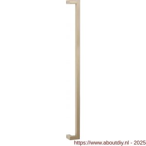 GPF Bouwbeslag Anastasius 9701.A4 deurgreep GPF13 verkropt 22x22x800/778 mm Champagne blend met enkel- en dubbelzijdige bevestiging - A21012347 - afbeelding 1