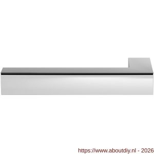 GPF Bouwbeslag RVS GPF1302.49L/R Zaki+ deurkruk gatdeel links-rechtswijzend RVS gepolijst - A21012235 - afbeelding 1