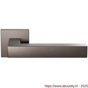 GPF Bouwbeslag Anastasius 1302.A1-02 Zaki+ deurkruk op vierkant rozet Dark blend - A21010602 - afbeelding 1