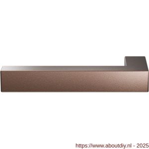 GPF Bouwbeslag Anastasius 1302.A2 L/R Zaki+ deurkruk gatdeel links-rechtswijzend Bronze blend - A21010534 - afbeelding 1