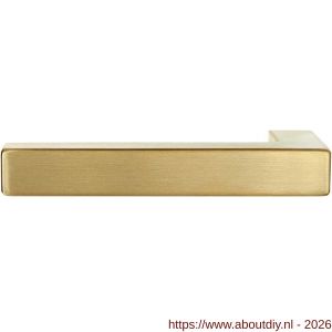 GPF Bouwbeslag PVD GPF1302P4L/R Zaki+ deurkruk gatdeel links-rechtswijzend PVD mat messing - A21007740 - afbeelding 1