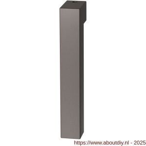 GPF Bouwbeslag Anastasius 1302KL/R Zaki+ raamkruk gatdeel links-rechtswijzend korte nek Mocca blend - A21012239 - afbeelding 1