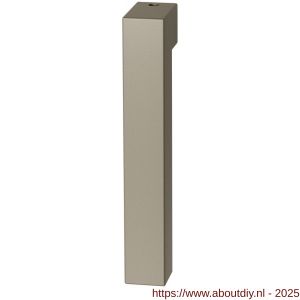 GPF Bouwbeslag Anastasius 1302KL/R Zaki+ raamkruk gatdeel links-rechtswijzend korte nek Champagne blend - A21012237 - afbeelding 1