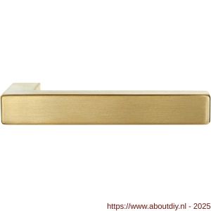 GPF Bouwbeslag PVD 1302P4 Zaki+ deurkruk PVD mat messing - A21007761 - afbeelding 1