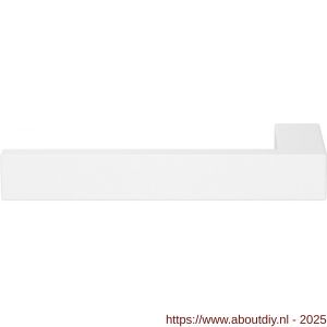 GPF Bouwbeslag ZwartWit 1308.62 Zika deurkruk links-rechtswijzend wit - A21016553 - afbeelding 1
