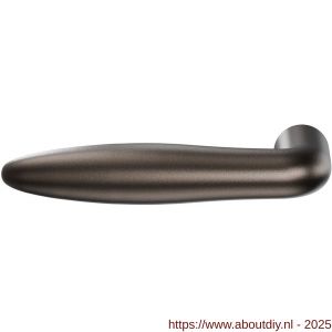 GPF Bouwbeslag Anastasius 1315.A1 L/R Pepe deurkruk gatdeel links-rechtswijzend Dark blend - A21010537 - afbeelding 1
