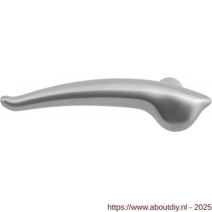 GPF Bouwbeslag RVS 1320R Ritua deurkruk gatdeel rechtswijzend RVS geborsteld - A21002626 - afbeelding 1
