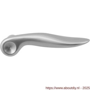 GPF Bouwbeslag RVS 1330R Kare deurkruk gatdeel rechtswijzend RVS geborsteld - A21002629 - afbeelding 1