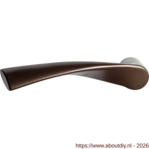 GPF Bouwbeslag Anastasius GPF1340.A2 L Kino deurkruk gatdeel linkswijzend Bronze blend - A21010543 - afbeelding 1