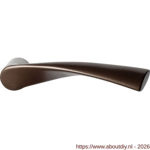 GPF Bouwbeslag Anastasius GPF1340.A2 R Kino deurkruk gatdeel rechtswijzend Bronze blend - A21010544 - afbeelding 1