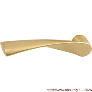 GPF Bouwbeslag PVD GPF1340P4L Kino deurkruk gatdeel linkswijzend PVD mat messing - A21002524 - afbeelding 1