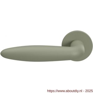 GPF Bouwbeslag Urban Jungle 135VRU2L Pepe deurkruk gatdeel op rozet 53x6 mm linkswijzend Clay - A21008821 - afbeelding 1