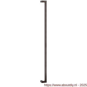 GPF Bouwbeslag Anastasius 9702.A1 deurgreep GPF14 verkropt 30x30x1400/1370 mm Dark blend met enkel- en dubbelzijdige bevestiging - A21011580 - afbeelding 1