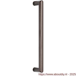 GPF Bouwbeslag Anastasius 9520.A1 deurgreep GPF19 16x176/160 mm Dark blend met enkel- en dubbelzijdige bevestiging - A21012288 - afbeelding 1