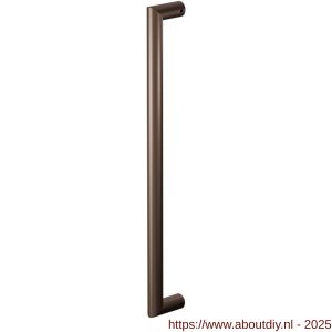 GPF Bouwbeslag Anastasius 9520.A2 deurgreep GPF19 25x350/325 mm Bronze blend met enkel- en dubbelzijdige bevestiging - A21012305 - afbeelding 1