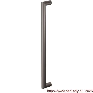 GPF Bouwbeslag Anastasius 9520.A3 deurgreep GPF19 25x350/325 mm Mocca blend met enkel- en dubbelzijdige bevestiging - A21012319 - afbeelding 1