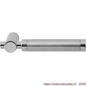 GPF Bouwbeslag RVS GPF2075 Moko Duo deurkruk RVS gepolijst-RVS geborsteld - A21002540 - afbeelding 1