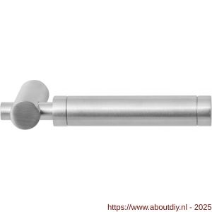 GPF Bouwbeslag RVS GPF2077 Moko satin deurkruk RVS geborsteld - A21002541 - afbeelding 1
