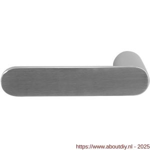 GPF Bouwbeslag RVS GPF2095L/R Knipo Duo deurkruk gatdeel links-rechtswijzend RVS gepolijst-RVS geborsteld - A21002543 - afbeelding 1