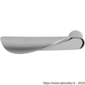 GPF Bouwbeslag RVS GPF3020L Moana Duo deurkruk gatdeel linkswijzend RVS gepolijst-RVS geborsteld - A21002659 - afbeelding 1