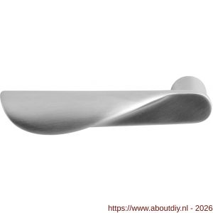 GPF Bouwbeslag RVS GPF3022L Moana Satin deurkruk gatdeel linkswijzend RVS geborsteld - A21002656 - afbeelding 1