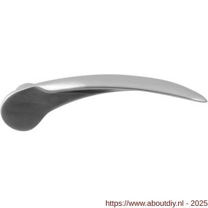 GPF Bouwbeslag RVS GPF3035R Kai Satin deurkruk gatdeel rechtswijzend RVS geborsteld - A21002667 - afbeelding 1