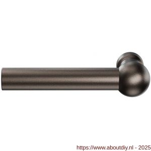 GPF Bouwbeslag Anastasius 3040.A1 GPF3040.A1 Hipi deurkruk gatdeel links-rechtswijzend 50x8 mm Dark blend - A21012242 - afbeelding 1