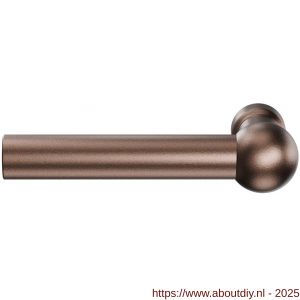 GPF Bouwbeslag Anastasius 3040.A2 GPF3040.A2 Hipi deurkruk gatdeel links-rechtswijzend 50x8 mm Bronze blend - A21012245 - afbeelding 1