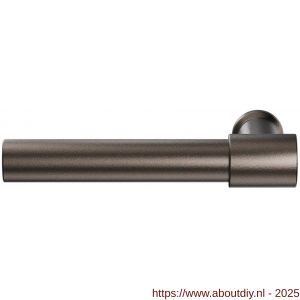 GPF Bouwbeslag Anastasius 3041.A1 L/R Hipi Deux deurkruk gatdeel links-rechtswijzend 103 mm Dark blend - A21010549 - afbeelding 1