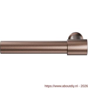 GPF Bouwbeslag Anastasius GPF3041.A2 L/R Hipi Deux deurkruk gatdeel 103 mm links-rechtswijzend Bronze blend - A21010550 - afbeelding 1