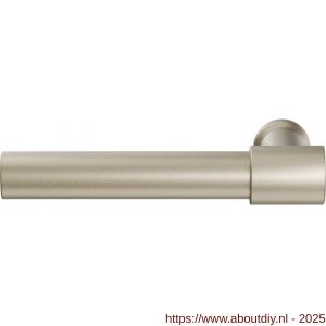 GPF Bouwbeslag Anastasius 3041.A4 L/R Hipi Deux deurkruk gatdeel links-rechtswijzend 103 mm Champagne blend - A21010552 - afbeelding 1