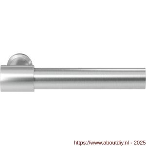 GPF Bouwbeslag RVS 3041 Hipi Deux deurkruk 103 mm RVS geborsteld - A21008027 - afbeelding 1