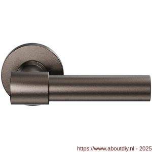 GPF Bouwbeslag Anastasius 3042.A1-00 Hipi Deux+ deurkruk 105,5 mm op rond rozet Dark blend - A21010634 - afbeelding 1