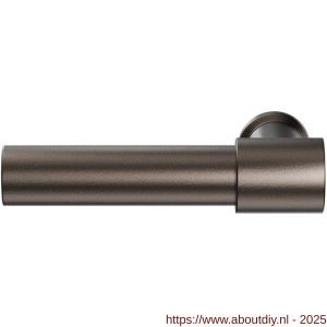 GPF Bouwbeslag Anastasius 3042.A1 L/R Hipi Deux+ deurkruk gatdeel links-rechtswijzend 105,5 mm Dark blend - A21010553 - afbeelding 1