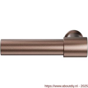 GPF Bouwbeslag Anastasius 3042.A2 L/R Hipi Deux+ deurkruk gatdeel links-rechtswijzend 105,5 mm Bronze blend - A21010554 - afbeelding 1