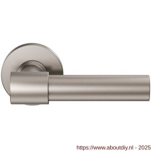 GPF Bouwbeslag Anastasius 3042.A3-00 Hipi Deux+ deurkruk 105,5 mm op rond rozet Mocca blend - A21010638 - afbeelding 1