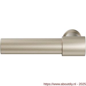 GPF Bouwbeslag Anastasius 3042.A4 L/R Hipi Deux+ deurkruk gatdeel links-rechtswijzend 105,5 mm Champagne blend - A21010556 - afbeelding 1