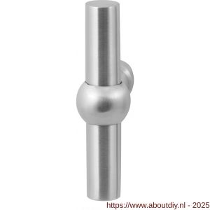 GPF Bouwbeslag RVS GPF3045 Hipi kruiskruk RVS geborsteld - A21002548 - afbeelding 1