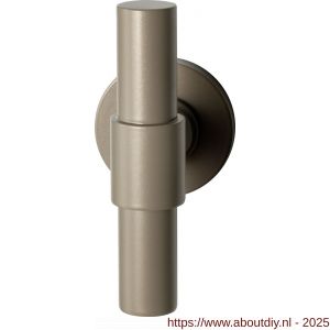 GPF Bouwbeslag Anastasius 3047.A4-00 Hipi Deux+ kruiskruk 105,5 mm op rond rozet Champagne blend - A21011101 - afbeelding 1