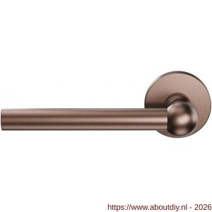 GPF Bouwbeslag Anastasius GPF3050.A2-00 GPF3050.A2 Hipi deurkruk gatdeel links-rechtswijzend 50x8 mm Bronze blend - A21013920 - afbeelding 1