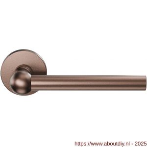 GPF Bouwbeslag Anastasius 3050.A2-00 GPF3050.A2 Hipi deurkruk 50x8 mm Bronze blend - A21013919 - afbeelding 1