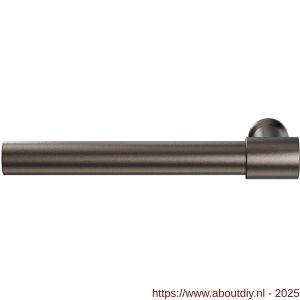GPF Bouwbeslag Anastasius 3051.A1 L/R Hipi Deux deurkruk gatdeel links-rechtswijzend 139 mm Dark blend - A21010565 - afbeelding 1