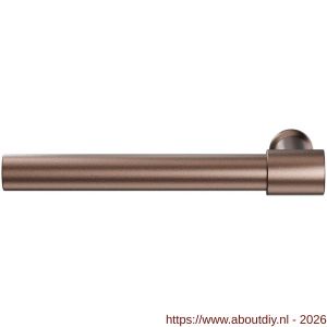 GPF Bouwbeslag Anastasius GPF3051.A2 L/R Hipi Deux deurkruk gatdeel 139 mm links-rechtswijzend Bronze blend - A21010566 - afbeelding 1