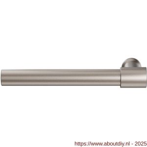 GPF Bouwbeslag Anastasius 3051.A3 L/R Hipi Deux deurkruk gatdeel links-rechtswijzend 139 mm Mocca blend - A21010567 - afbeelding 1